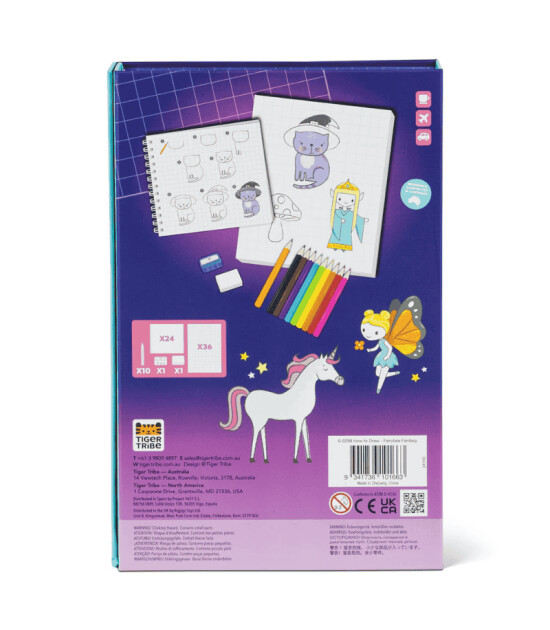 Tiger Tribe Resim Nasıl &Ccedil;izilir ? // Fairytale Fantasy