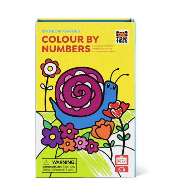 Tiger Tribe Sayılara G&ouml;re Boyama // G&ouml;kkuşağı Bah&ccedil;esi