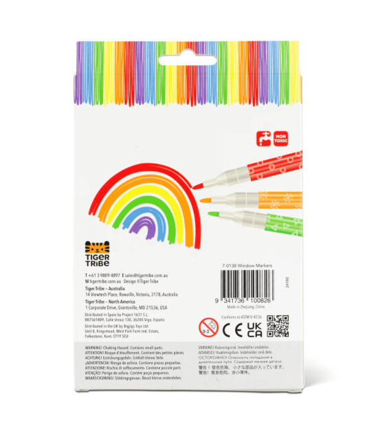 Tiger Tribe Cam Kalemleri