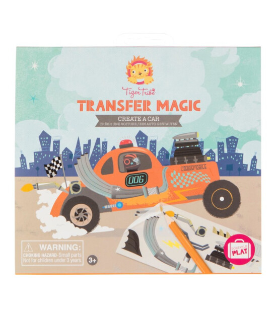 Tiger Tribe Sihirli Transfer Seti // Create A Car