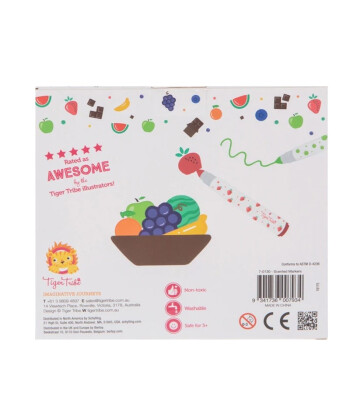 Tiger Tribe Kokulu Boya Kalemi (8 Adet)