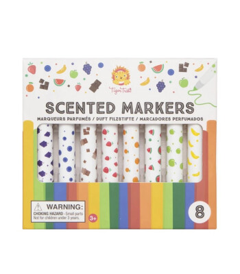 Tiger Tribe Kokulu Boya Kalemi (8 Adet)