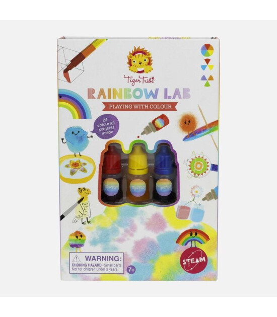 Tiger Tribe Rainbow Lab // Playing with Colour