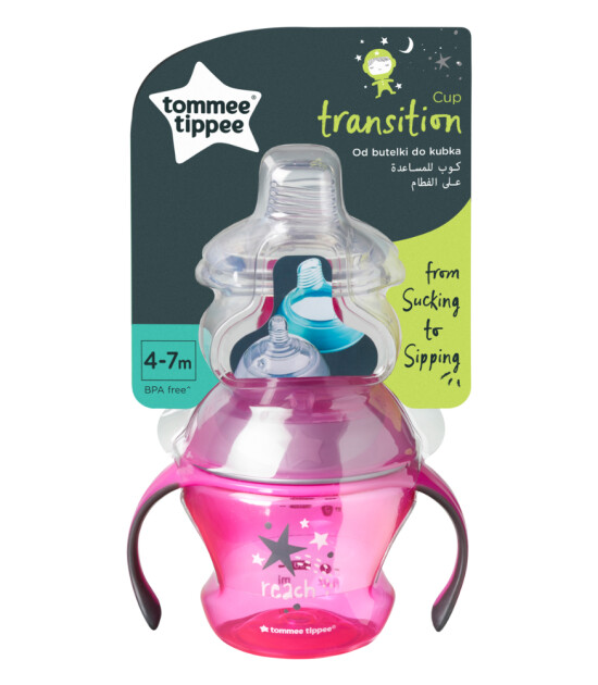 Tommee Tippee Alıştırma Bardağı // Pink Stars