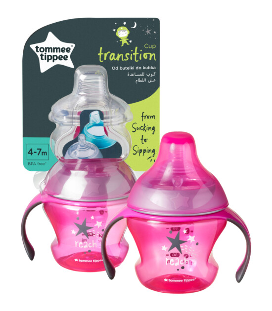 Tommee Tippee Alıştırma Bardağı // Pink Stars