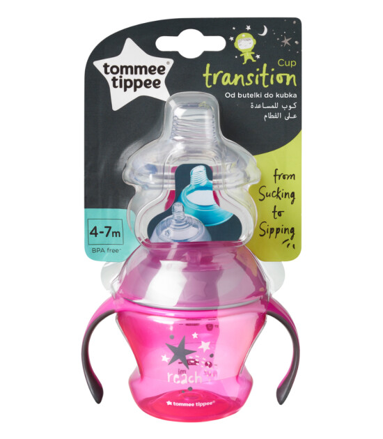 Tommee Tippee Alıştırma Bardağı // Pink Stars