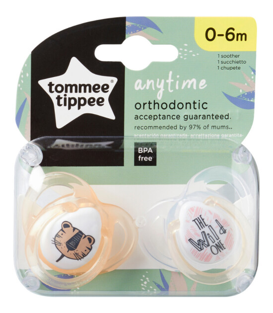 Tommee Tippee Anytime Emzik (0-6 Ay) // Tiger