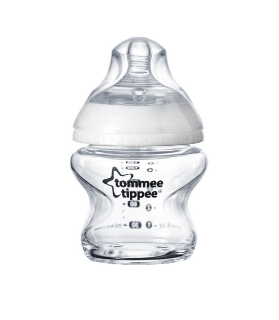 Tommee Tippee Closer to Nature Cam Biberon (150 ml) // Beyaz