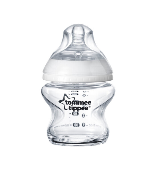 Tommee Tippee Closer to Nature Cam Biberon (150 ml) // Beyaz