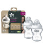 Tommee Tippee Closer to Nature PP Biberon - 2'li Set (260 ml) // Beyaz