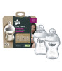 Tommee Tippee Closer to Nature PP Biberon - 2'li Set (260 ml) // Beyaz