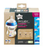 Tommee Tippee Closer to Nature PP Biberon -2'li Set (260 ml) // Mavi