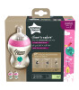 Tommee Tippee Closer to Nature PP Biberon - 2'li Set (260 ml) // Pembe