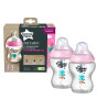 Tommee Tippee Closer to Nature PP Biberon - 2'li Set (260 ml) // Pembe