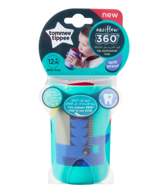 Tommee Tippee Kulpsuz 360 Derece Bardak // Whale