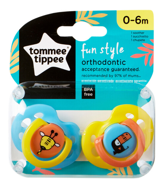 Tommee Tippee Fun Emzik (0-6 Ay) // Giraffe-Bird