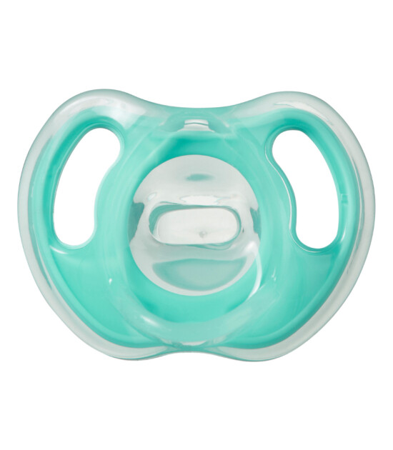 Tommee Tippee Ultra Hafif Silikon Emzik 2'li Set (0-6 Ay) // Beyaz - Yeşil