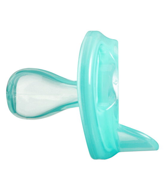 Tommee Tippee Ultra Hafif Silikon Emzik 2'li Set (6-18 Ay) // Beyaz - Yeşil