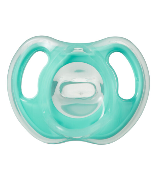 Tommee Tippee Ultra Hafif Silikon Emzik 2'li Set (6-18 Ay) // Beyaz - Yeşil