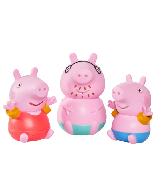 Tomy Toomies Peppa Pig & George & Baba Domuz Su Fışkırtıcıları