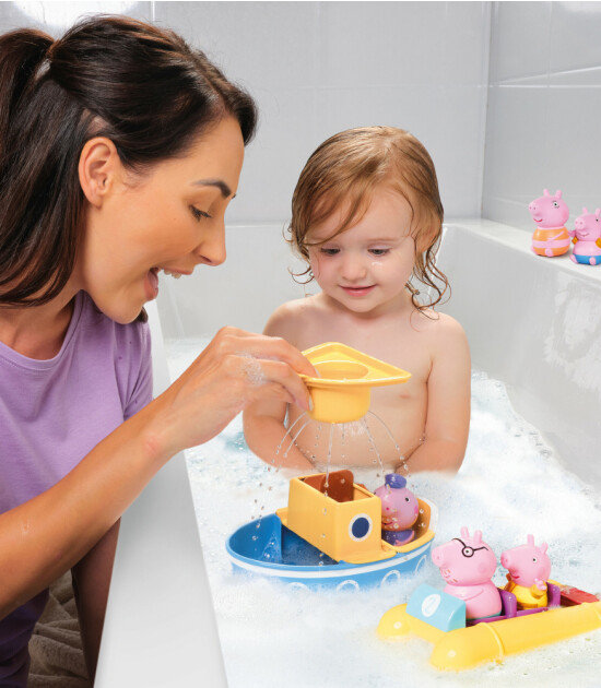 Tomy Toomies Peppa Pig Tekne Macera Seti