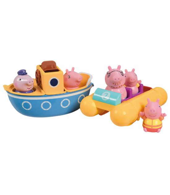 Tomy Toomies Peppa Pig Tekne Macera Seti
