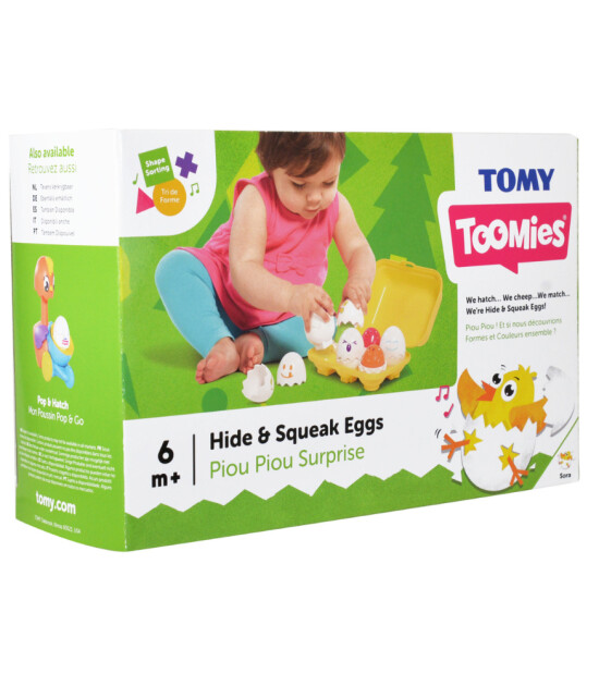 Tomy Toomies Saklambaçlı Renkli Yumurtalar