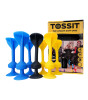 Tossit Silikon Dart Başlangıç Seti // Mavi-Sarı