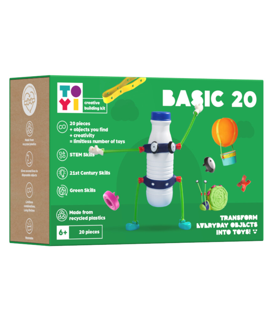Toyi Basic 20 Yaratıcı Oyun Kiti - Keyif Bebesi | Kids & Toys