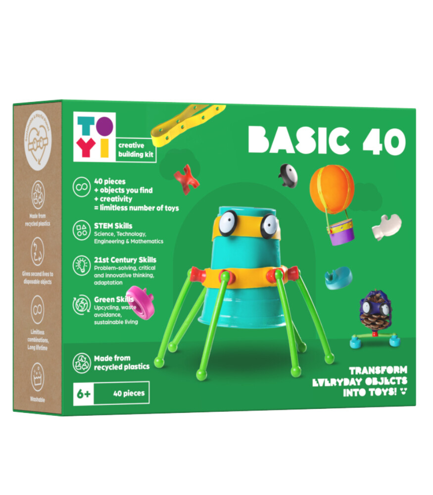 Toyi Basic 40 Yaratıcı Oyun Kiti - Keyif Bebesi | Kids & Toys