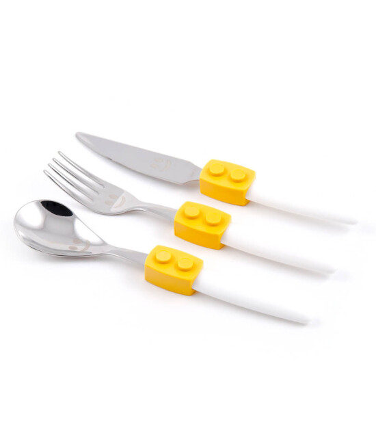 Trebimbi Click &Ccedil;ocuk &Ccedil;atal Bı&ccedil;ak Seti // Sarı