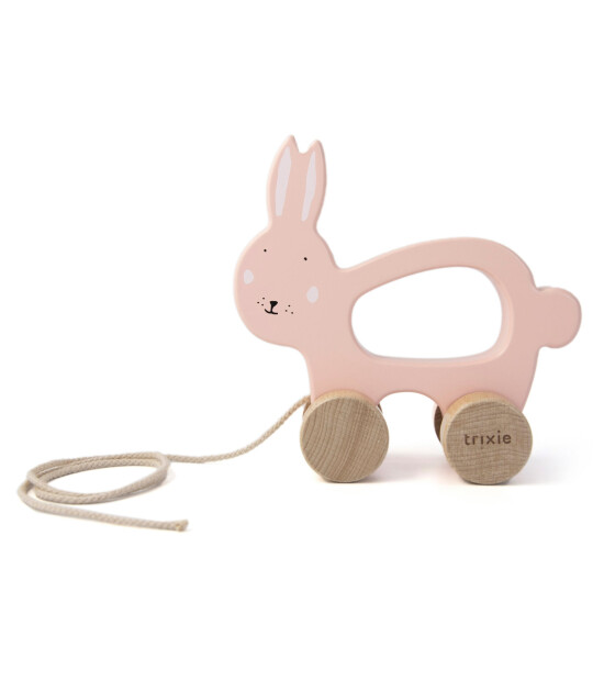 Trixie Ahşap İpli &Ccedil;ek &Ccedil;ek Araba // Mrs. Rabbit