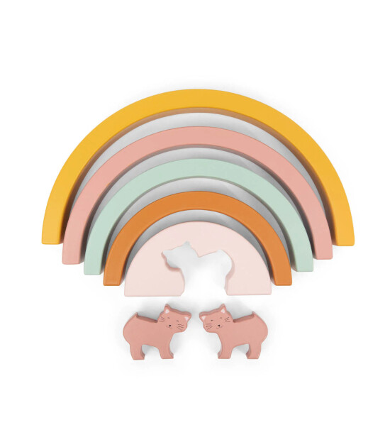 Trixie Ahşap Üst Üste Dizme Oyunu // Mrs. Cat