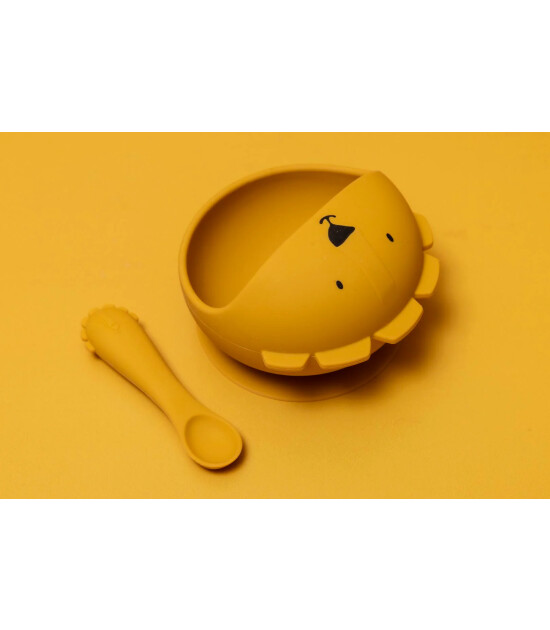 Trixie Mr. Lion - Silikon Bebek Yemek Seti