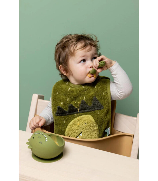 Trixie Mr. Dino - Silikon Bebek Yemek Seti