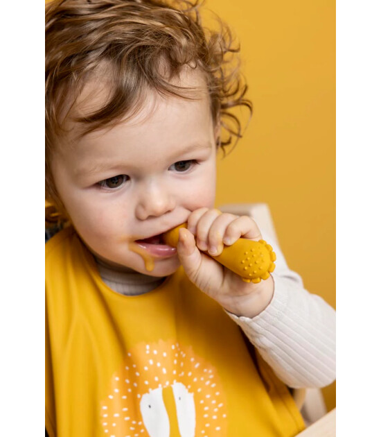 Trixie Mr. Lion - 2li Silikon Bebek Kaşığı Seti