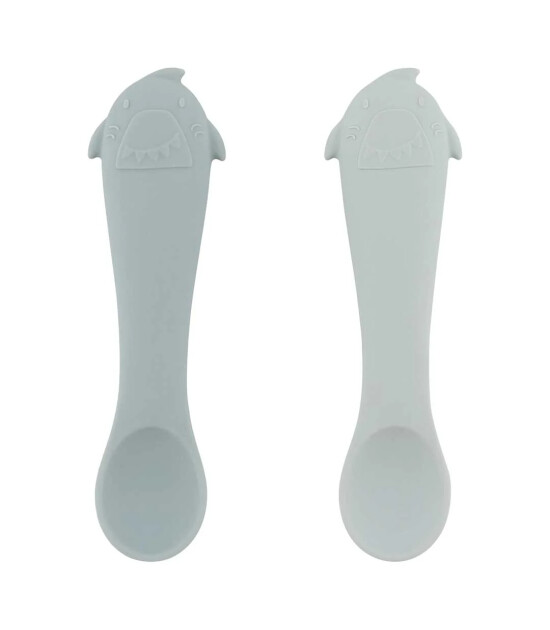 Trixie  Mrs. Shark - 2li Silikon Bebek Kaşığı Seti