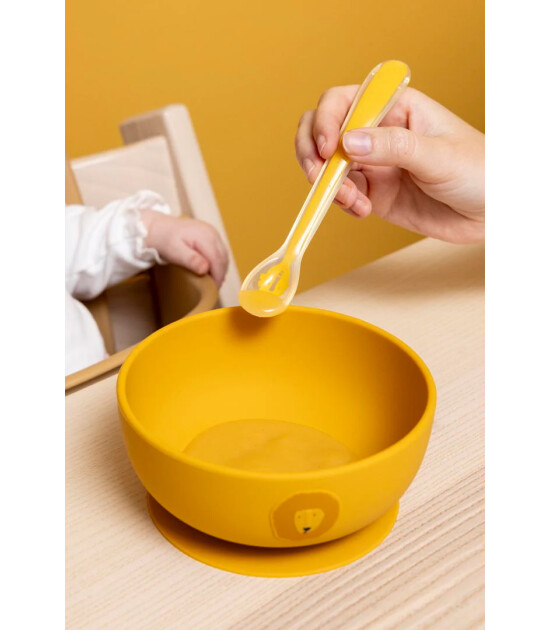Trixie Mr. Lion - 3l&uuml; Silikon Yemek Kaşığı Seti