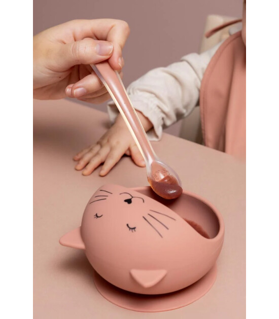 Trixie Mrs. Cat - 3l&uuml; Silikon Yemek Kaşığı Seti