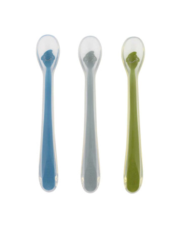 Trixie Mr. Shark - 3l&uuml; Silikon Yemek Kaşığı Seti
