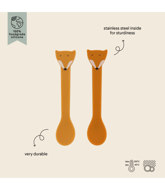 Trixie Silikon Kaşık (2 Adet) // Mr. Fox