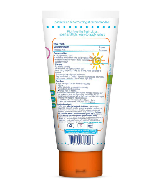 TruKid Sunny Days Spf 30+ Mineral Organik İçerikli Güneş Kremi