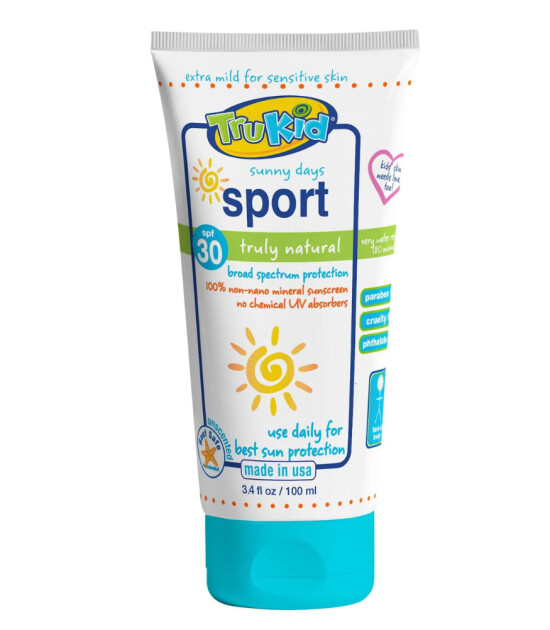 Trukid Sunny Days Sport Spf 30+ Suya Dayanıklı Mineral Organik Güneş Kremi