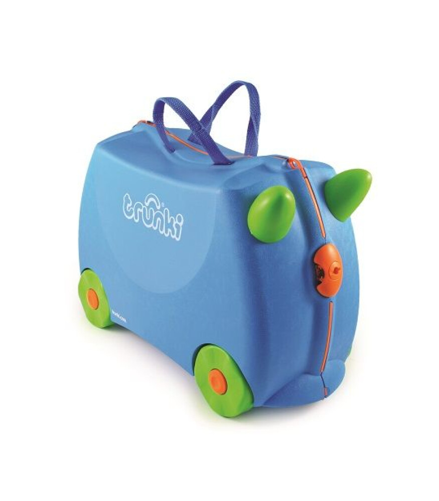 Trunki Çocuk Bavulu Mavi Terrance Keyif Bebesi Kids
