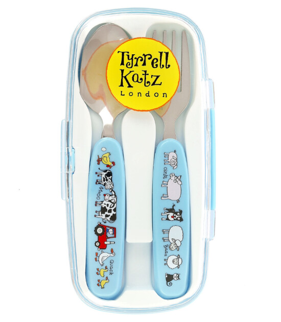 Tyrrell Katz Kutulu &Ccedil;ocuk &Ccedil;atal Kaşık Seti // Farm