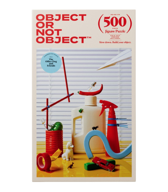 Object Or Not Object Jigsaw Puzzle // The Office Dog and Friends (500 Parça)