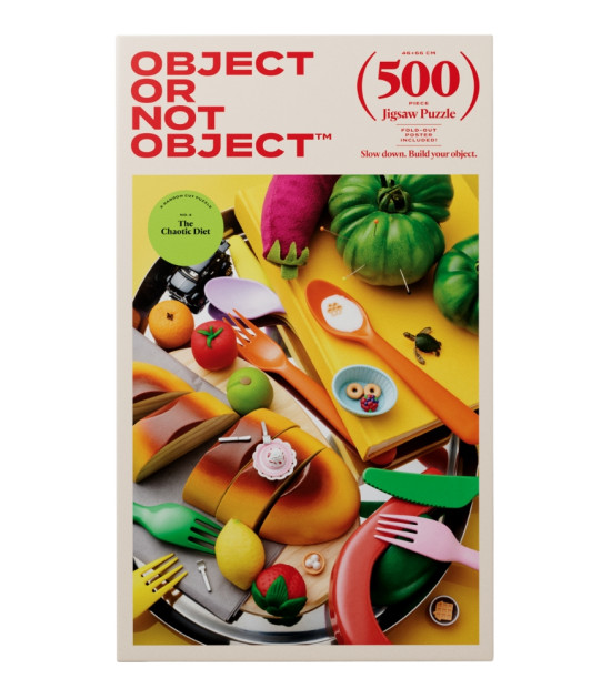 Object Or Not Object Jigsaw Puzzle // The Chaotic Diet (500 Parça)