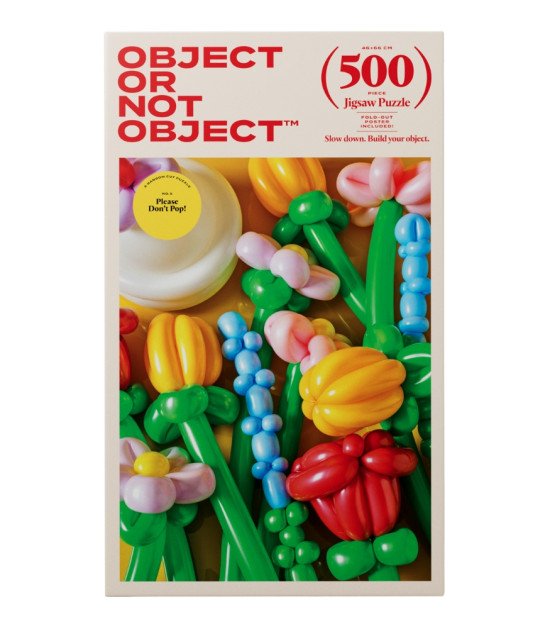 Object Or Not Object Jigsaw Puzzle // Please Don't Pop! (500 Parça)