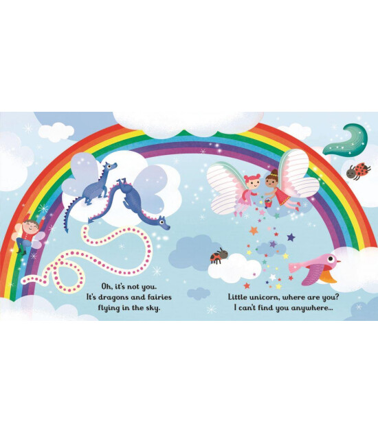 Usborne Publishing Little Peep-Through Books: Are You There Little Unicorn?