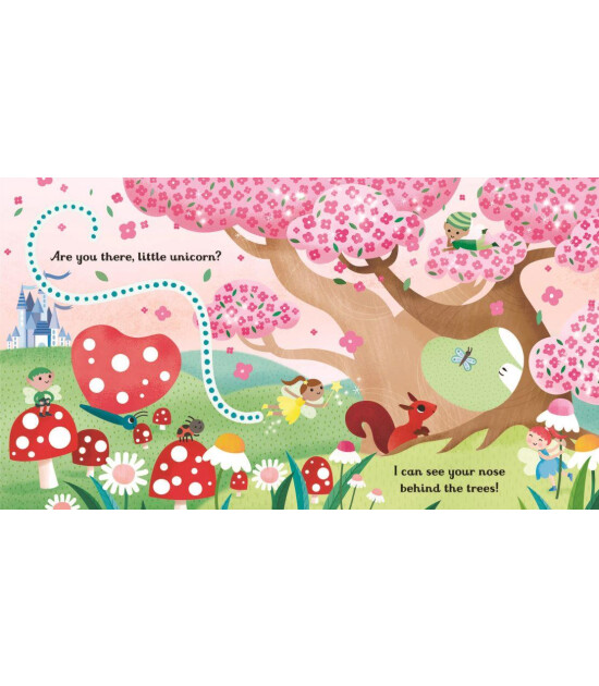 Usborne Publishing Little Peep-Through Books: Are You There Little Unicorn?